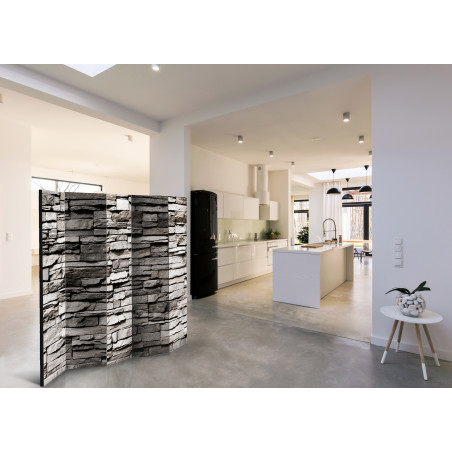 Paravan Stony Facade Ii [Room Dividers] 225 cm x 172 cm-01