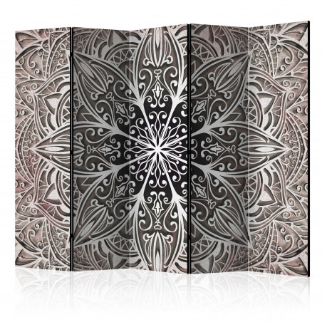 Paravan Feathers (Pink) Ii [Room Dividers] 225 cm x 172 cm-01