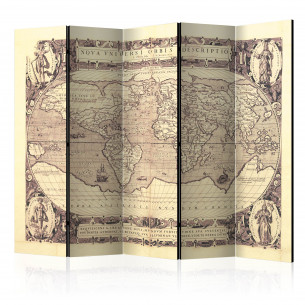 Paravan Nova Universi Orbis Descriptio [Room Dividers] 225 cm x 172 cm