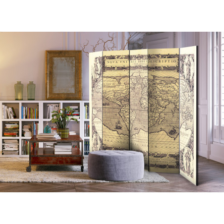 Paravan Nova Universi Orbis Descriptio [Room Dividers] 225 cm x 172 cm-01