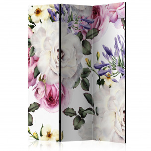 Paravan Floral Glade [Room Dividers] 135 cm x 172 cm