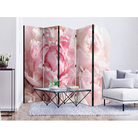 Paravan Sweet Peonies Ii [Room Dividers] 225 cm x 172 cm-01