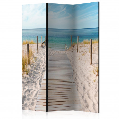 Paravan Holiday At The Seaside [Room Dividers] 135 cm x 172 cm-01