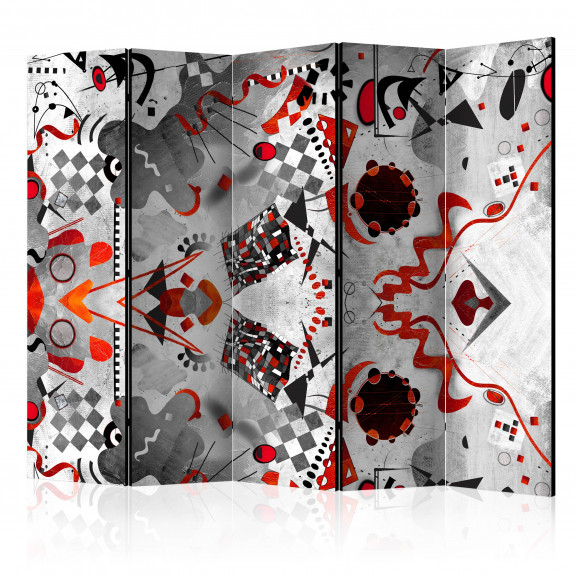 Paravan Geometric Cosmos Ii [Room Dividers] 225 cm x 172 cm