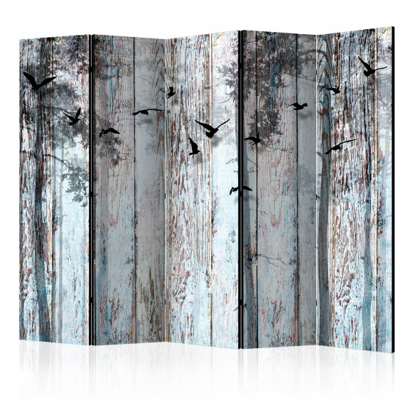 Paravan Rustic Boards Ii [Room Dividers] 225 cm x 172 cm