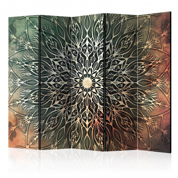 Paravan Center (Green) Ii [Room Dividers] 225 cm x 172 cm