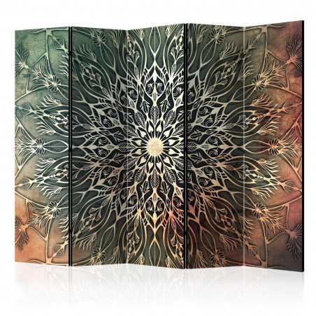 Paravan Center (Green) Ii [Room Dividers] 225 cm x 172 cm-01