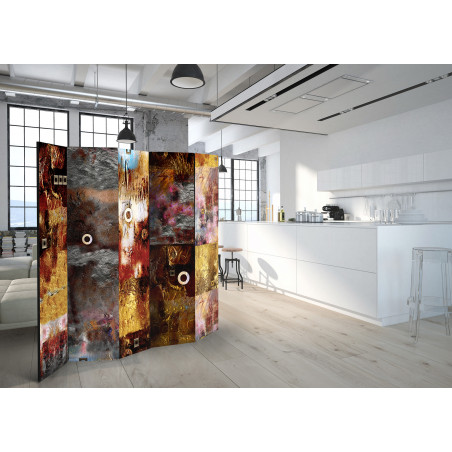 Paravan Painted Abstraction Ii [Room Dividers] 225 cm x 172 cm-01