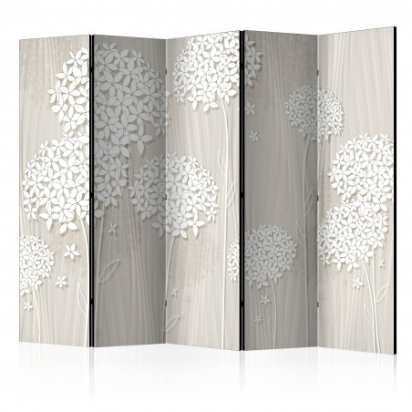 Paravan Paper Dandelions Ii [Room Dividers] 225 cm x 172 cm-01