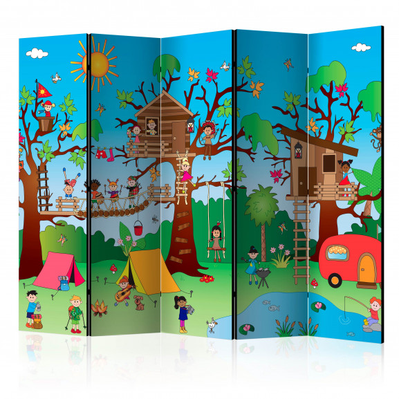 Paravan Happy Children Ii [Room Dividers] 225 cm x 172 cm