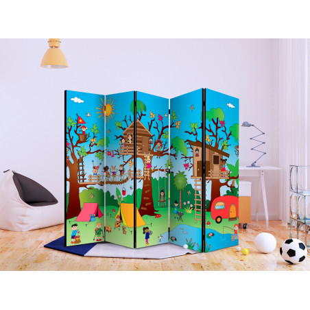 Paravan Happy Children Ii [Room Dividers] 225 cm x 172 cm-01