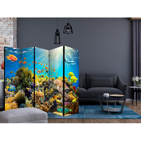 Paravan Underwater Land Ii [Room Dividers] 225 cm x 172 cm-01