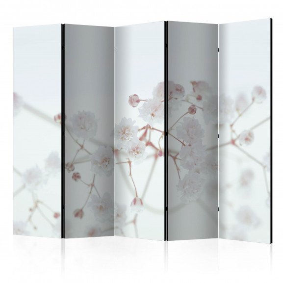Paravan White Flowers Ii [Room Dividers] 225 cm x 172 cm