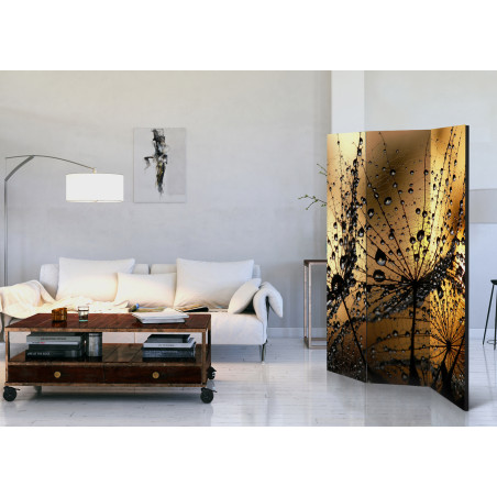 Paravan Dandelions In The Rain [Room Dividers] 135 cm x 172 cm-01