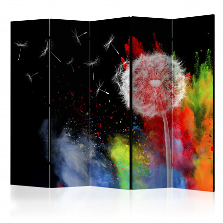 Paravan Colourful Element Ii [Room Dividers] 225 cm x 172 cm-01