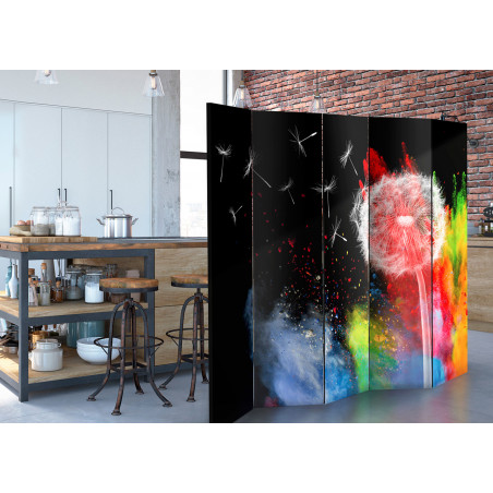 Paravan Colourful Element Ii [Room Dividers] 225 cm x 172 cm-01