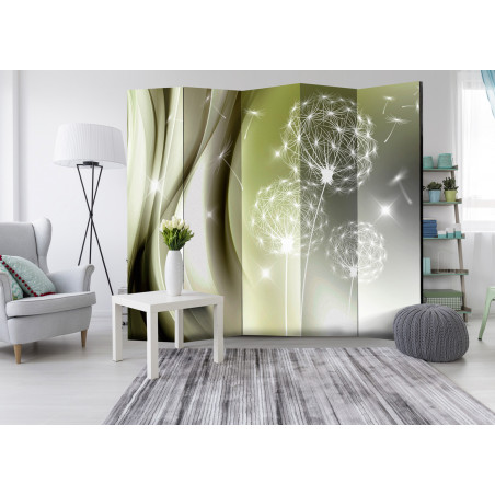 Paravan Green Gentleness Ii [Room Dividers] 225 cm x 172 cm-01