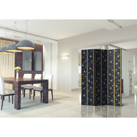 Paravan Lace Constellation [Room Dividers] 135 cm x 172 cm-01