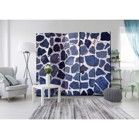 Paravan Blue Summer Ii [Room Dividers] 225 cm x 172 cm-01