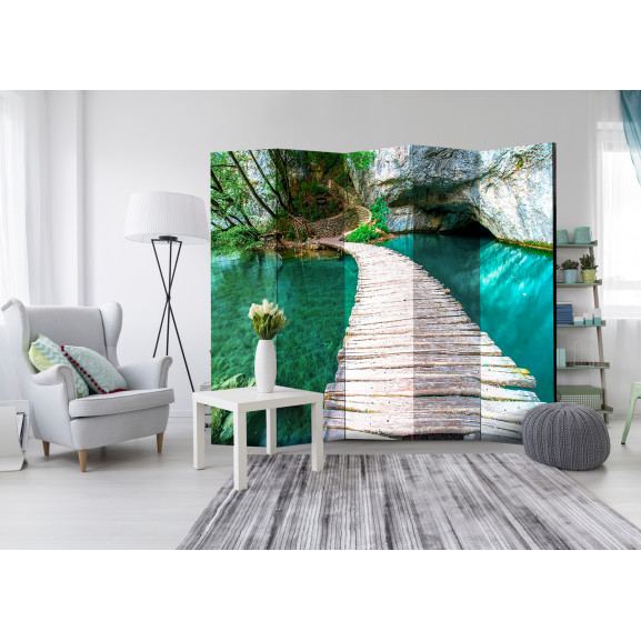 Paravan Emerald Lake Ii [Room Dividers] 225 cm x 172 cm title=Paravan Emerald Lake Ii [Room Dividers] 225 cm x 172 cm