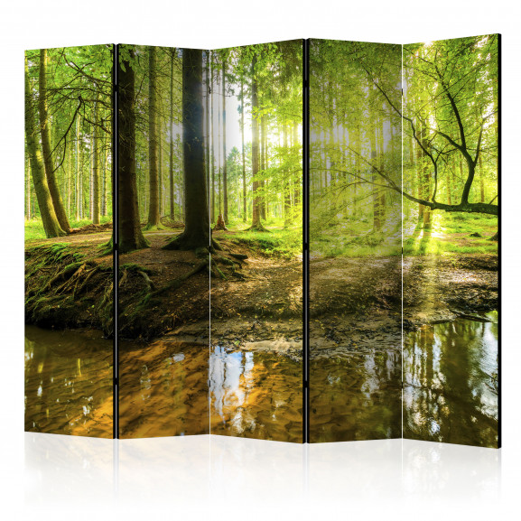 Paravan Forest Lake Ii [Room Dividers] 225 cm x 172 cm