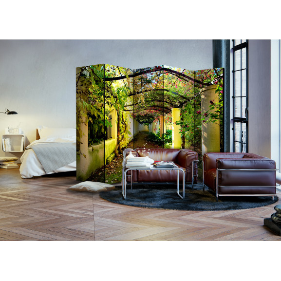 Paravan Romantic Garden Ii [Room Dividers] 225 cm x 172 cm title=Paravan Romantic Garden Ii [Room Dividers] 225 cm x 172 cm