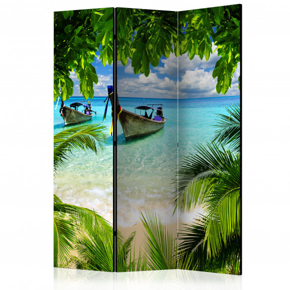 Paravan Tropical Paradise [Room Dividers] 135 cm x 172 cm