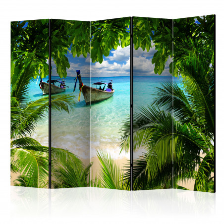 Paravan Tropical Paradise Ii [Room Dividers] 225 cm x 172 cm-01