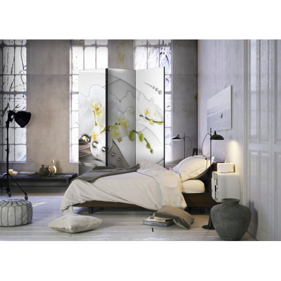 Paravan Pearl Dance Of Orchids [Room Dividers] 135 cm x 172 cm
