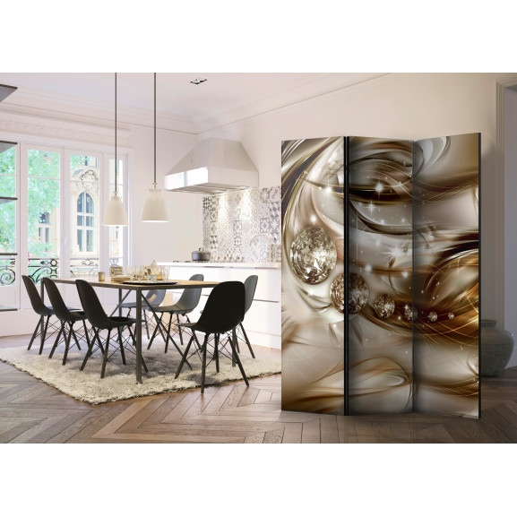Paravan Chocolate Tide [Room Dividers] 135 cm x 172 cm