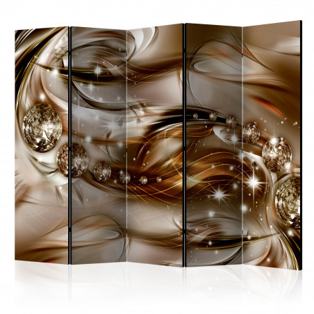 Paravan Chocolate Tide Ii [Room Dividers] 225 cm x 172 cm-01