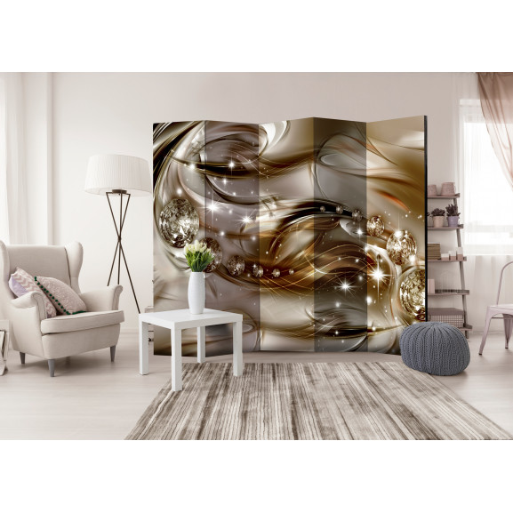 Paravan Chocolate Tide Ii [Room Dividers] 225 cm x 172 cm