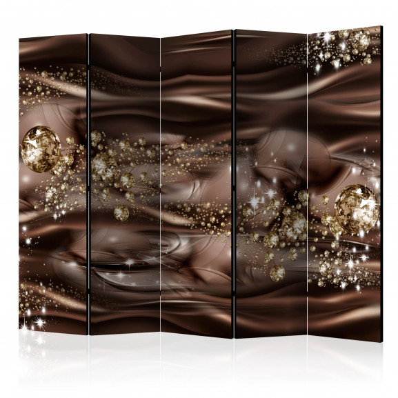 Paravan Chocolate River Ii [Room Dividers] 225 cm x 172 cm