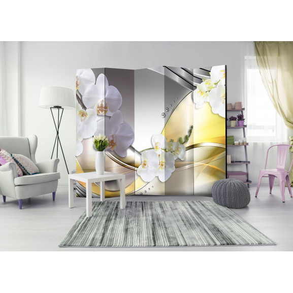 Paravan Yellow Journey Ii [Room Dividers] 225 cm x 172 cm