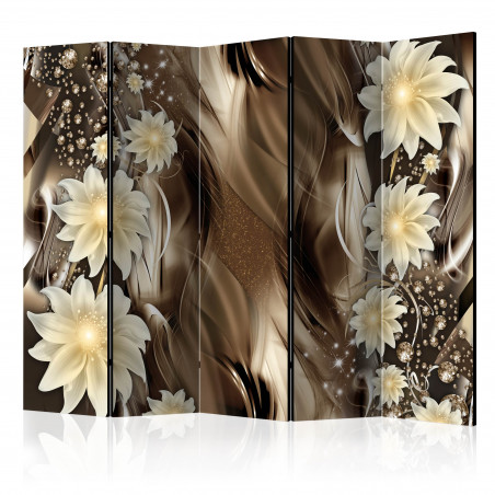 Paravan Depths Of Bronze Ii [Room Dividers] 225 cm x 172 cm-01