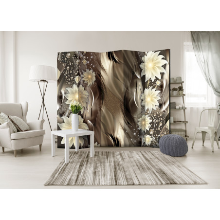 Paravan Depths Of Bronze Ii [Room Dividers] 225 cm x 172 cm-01
