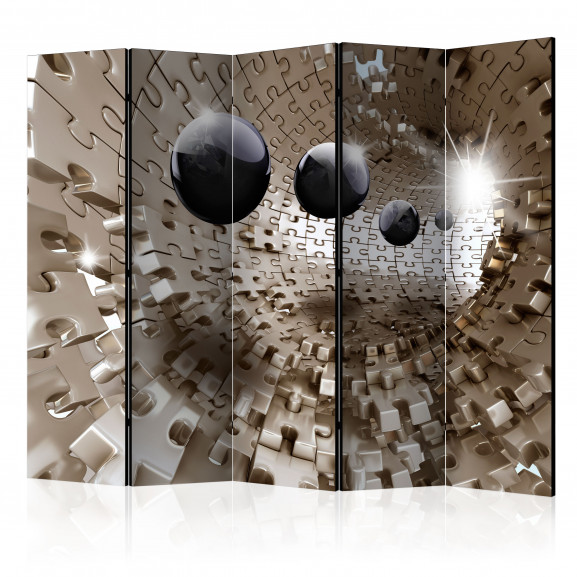 Paravan Golden Jigsaw Ii [Room Dividers] 225 cm x 172 cm