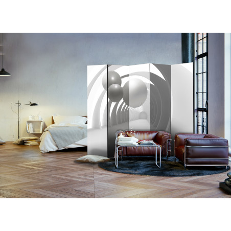 Paravan White Tunnel Ii [Room Dividers] 225 cm x 172 cm-01