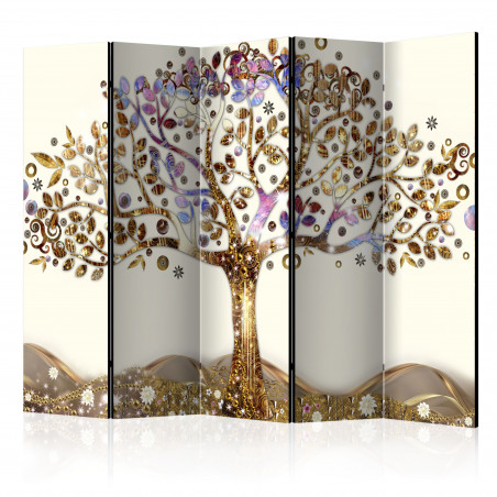 Paravan Golden Tree Ii [Room Dividers] 225 cm x 172 cm-01