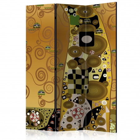 Paravan Artistic Geometry [Room Dividers] 135 cm x 172 cm-01