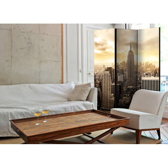 Paravan Light Of New York [Room Dividers] 135 cm x 172 cm