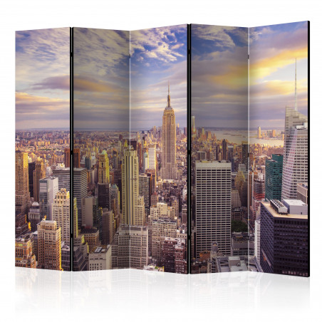 Paravan New York Morning Ii [Room Dividers] 225 cm x 172 cm-01