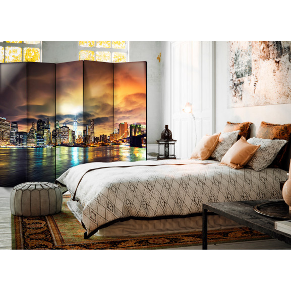 Paravan New York Sky Ii [Room Dividers] 225 cm x 172 cm
