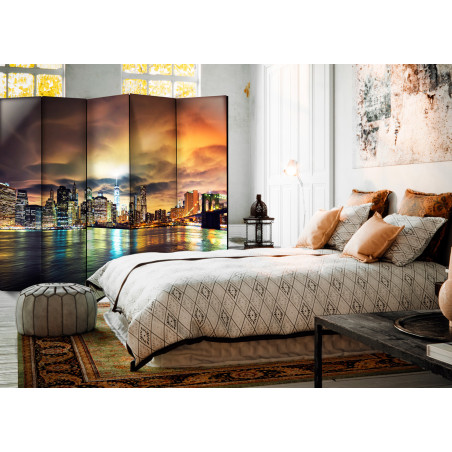 Paravan New York Sky Ii [Room Dividers] 225 cm x 172 cm-01