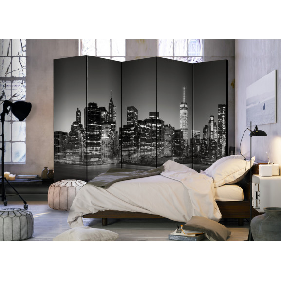 Paravan New York Nights Ii [Room Dividers] 225 cm x 172 cm