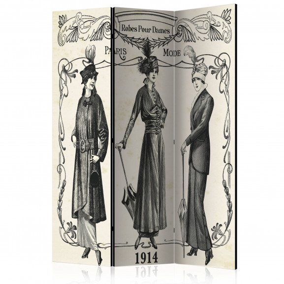 Paravan Dress 1914 [Room Dividers] 135 cm x 172 cm