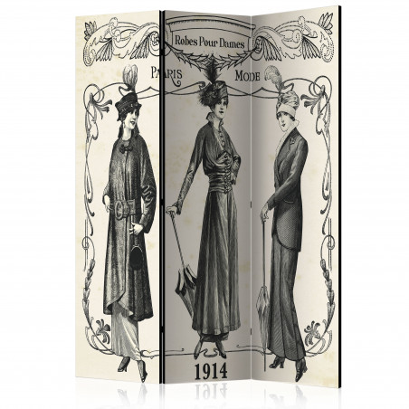 Paravan Dress 1914 [Room Dividers] 135 cm x 172 cm-01