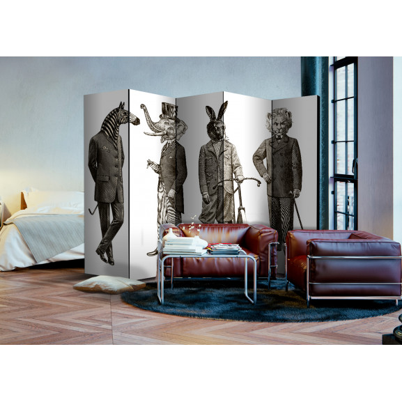 Paravan Elegant Zoo Ii [Room Dividers] 225 cm x 172 cm Artgeist