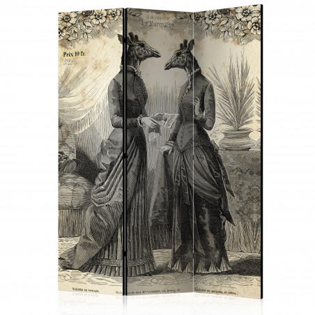 Paravan Conversation [Room Dividers] 135 cm x 172 cm-01