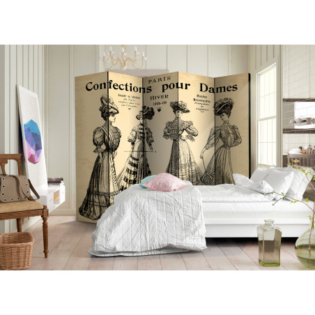 Paravan Confections Pour Dames Ii [Room Dividers] 225 cm x 172 cm-01